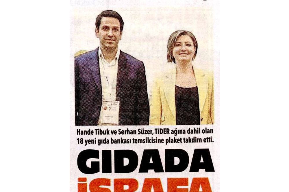 Gıdada İsrafa Önlem